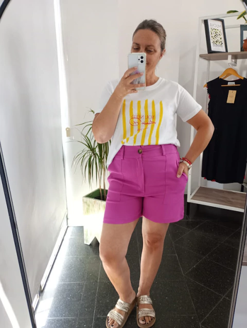 Bermuda LAGO Púrpura - comprar online