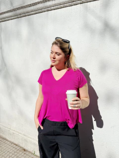 Remera ESMERALDA purpura en internet