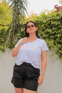 Bermuda SOL NEGRO - Cápsula LINO - comprar online