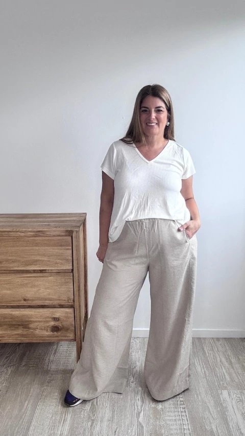 PANTALON TERRE crudo - comprar online