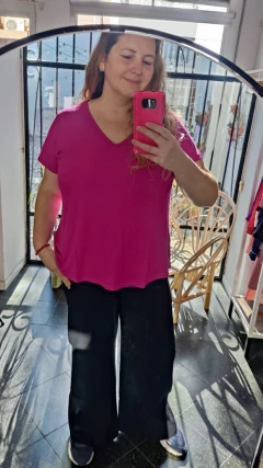 Remera ESMERALDA purpura - Muchamuchacha