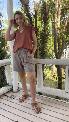 Blusa CARACOL caramelo en internet