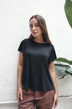 Remera FLORENCIA negro - comprar online