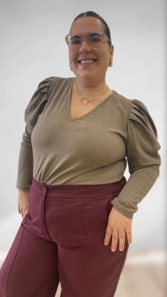 Remera PARIS Vison - ULTIMA TALLE 1 en internet