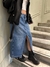 Long skirt denim - comprar online