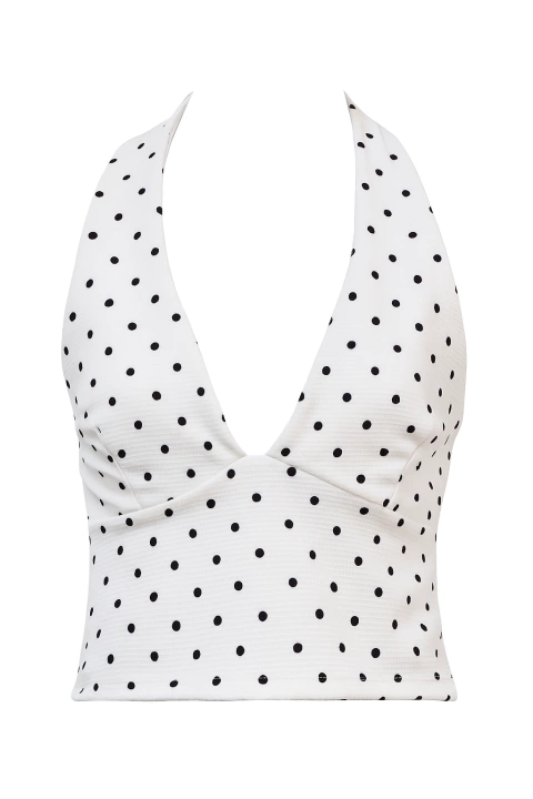 Top Halter Lunares - comprar online