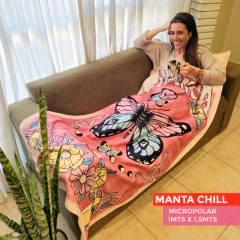 Manta Chill Micropolar Abundancia - comprar online