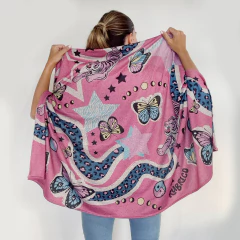 Ruana Abundancia Color - comprar online