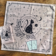 PAÑO GATO COSMICO + BOLSA