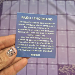 Paño Lenormand + Bolsa - comprar online