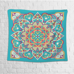 Manta Mandala Turquesa - tienda online