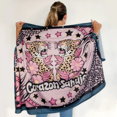 Ruana Print Color - comprar online