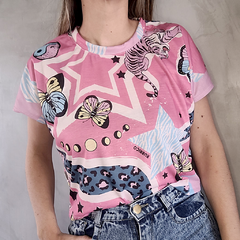 Remera Crop Abundancia - comprar online