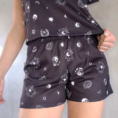 Short Wicca Black