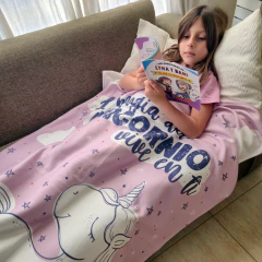 Manta Chill Micropolar Unicornio - RUBRICO