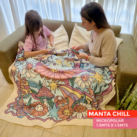 Manta Chill Micropolar Universo - comprar online