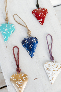 Corazones de chapa