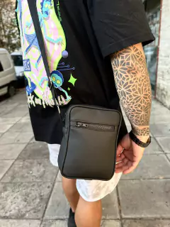 MINI MORRAL LISO ENGOMADO NEGRO - tienda online