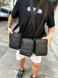 Imagen de MINI MORRAL LISO ENGOMADO NEGRO