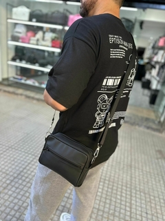 BANDOLERA MESSI ENGOMADA NEGRA - comprar online