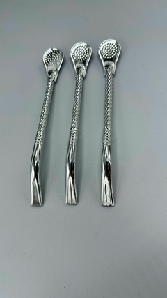 BOMBILLA PICO DE LORO CINCELADA ACERO INOX - comprar online