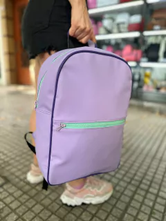 MOCHILA GOMA LILA - ⚽DEPRIMERABOLSOS⚽