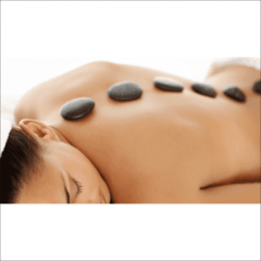 Masaje con Piedras Calientes Sesión 45min -