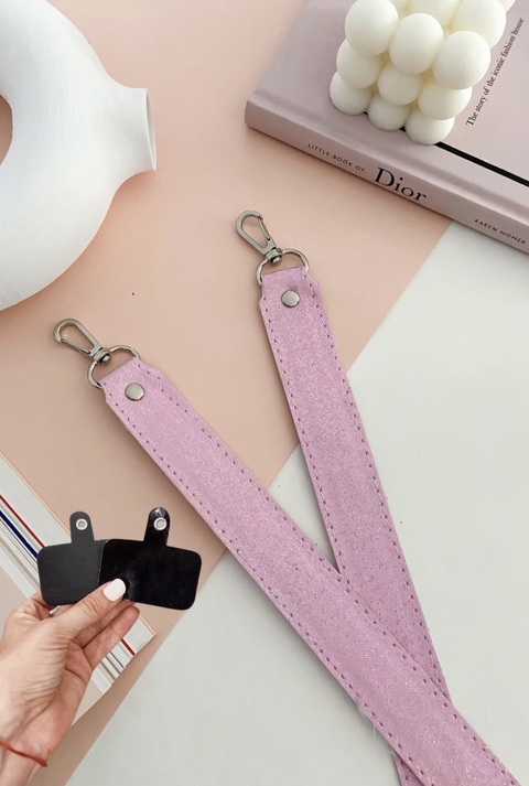 CORREA BRITNEY PINK SHINE + SUJETADOR UNIVERSAL