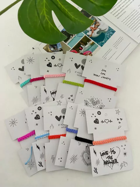 3 PULSERAS / TOBILLERAS SURTIDAS NEXT SUMMER