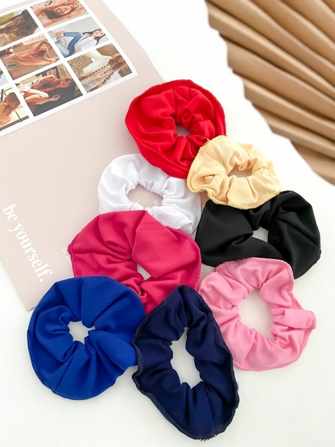 50 SCRUNCHIES SURTIDOS TOTOX