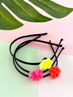 VINCHA POMPON FLOR