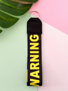 LLAVERO ARGOLLA WARNING
