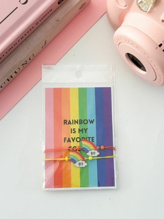 12 PULSERA BFF ACRILICO SURTIDAS - PAW Accesorios