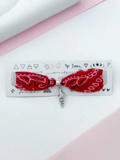 CHOKER BANDANA ROJA SHELL - comprar online
