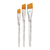 Set de 3 Pinceles Artístico Pro Bolong Artist Brushes - Transparentes