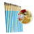 Set de 12 Pinceles Artisticos Celeste Artist Brushes