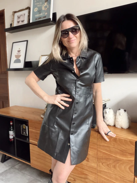 Vestido Ecocuero