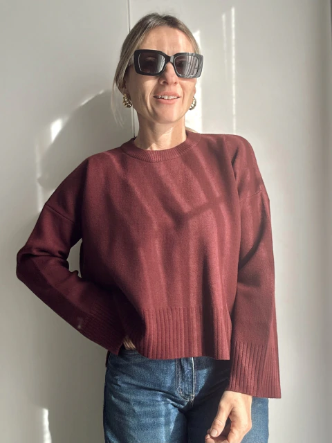 Sweters Jackard Básico - Ámbar | Tus Outfits Resueltos 