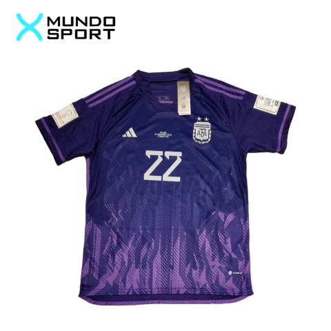 Camiseta suplente aeroready Argentina 2022 #22 Lautaro