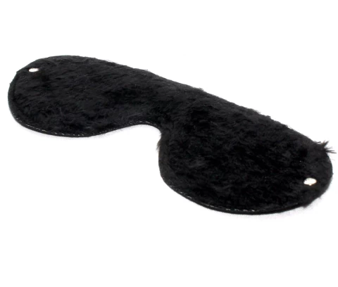 Venda Tapa Olhos Em Pelúcia Preto