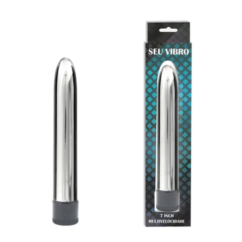 Seu vibro Cromado 17cm - comprar online