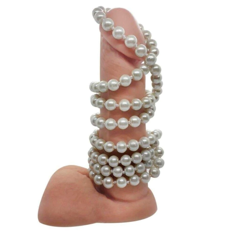 Colar de Perolas - Para Massagem Sensual 60 cm