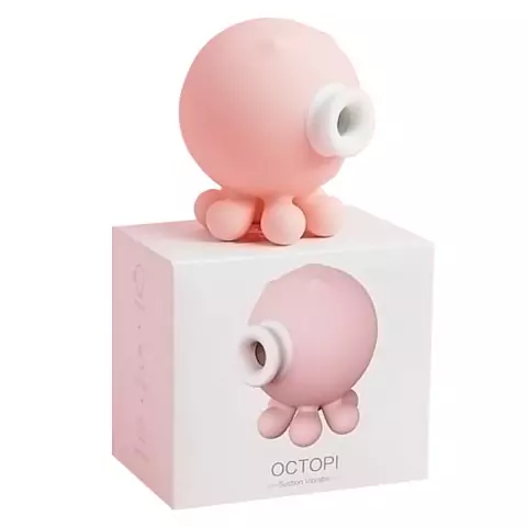 Vibrador de Clitóris com Pulsação Recarregavél - Octopi