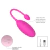 Cápsula Vibratória Dupla Com APP e 9 Modos de Vibração Pink - Segredo Erótico SexShop