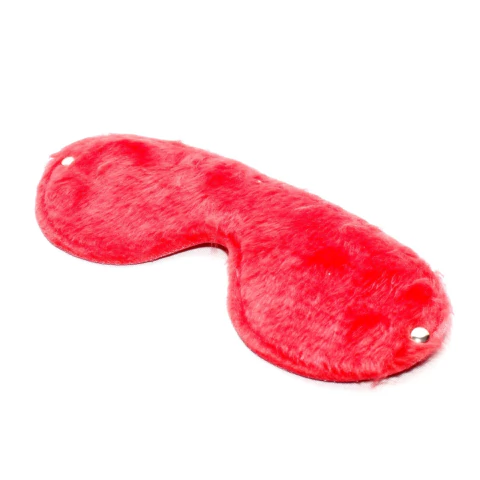 Venda Tapa Olhos Em Pelúcia Vermelha