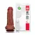 Prótese com escroto Kong - 19 cm com vibrador