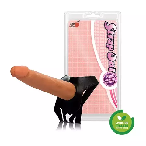 Prótese 18 cm, com cinta em couro e elástico