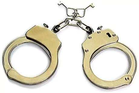 Algemas em Metal Niquelada - Destravamento de Segurança