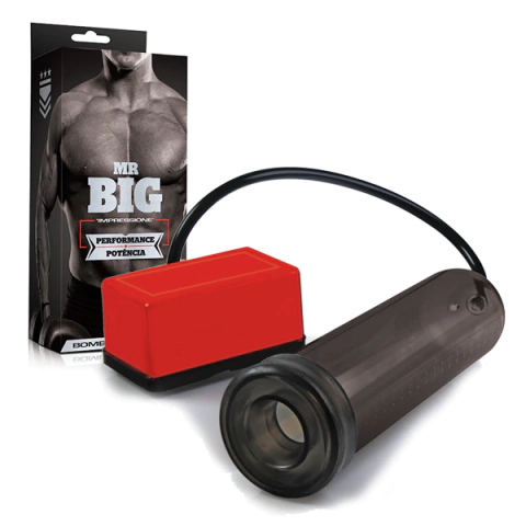 Bomba Peniana Elétrico Fumê 110v - Novo Motor - Mr Big