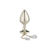 Plug Dourado M com Pingente - comprar online